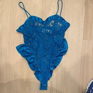 Victoria's Secret Turquoise Lace lingerie